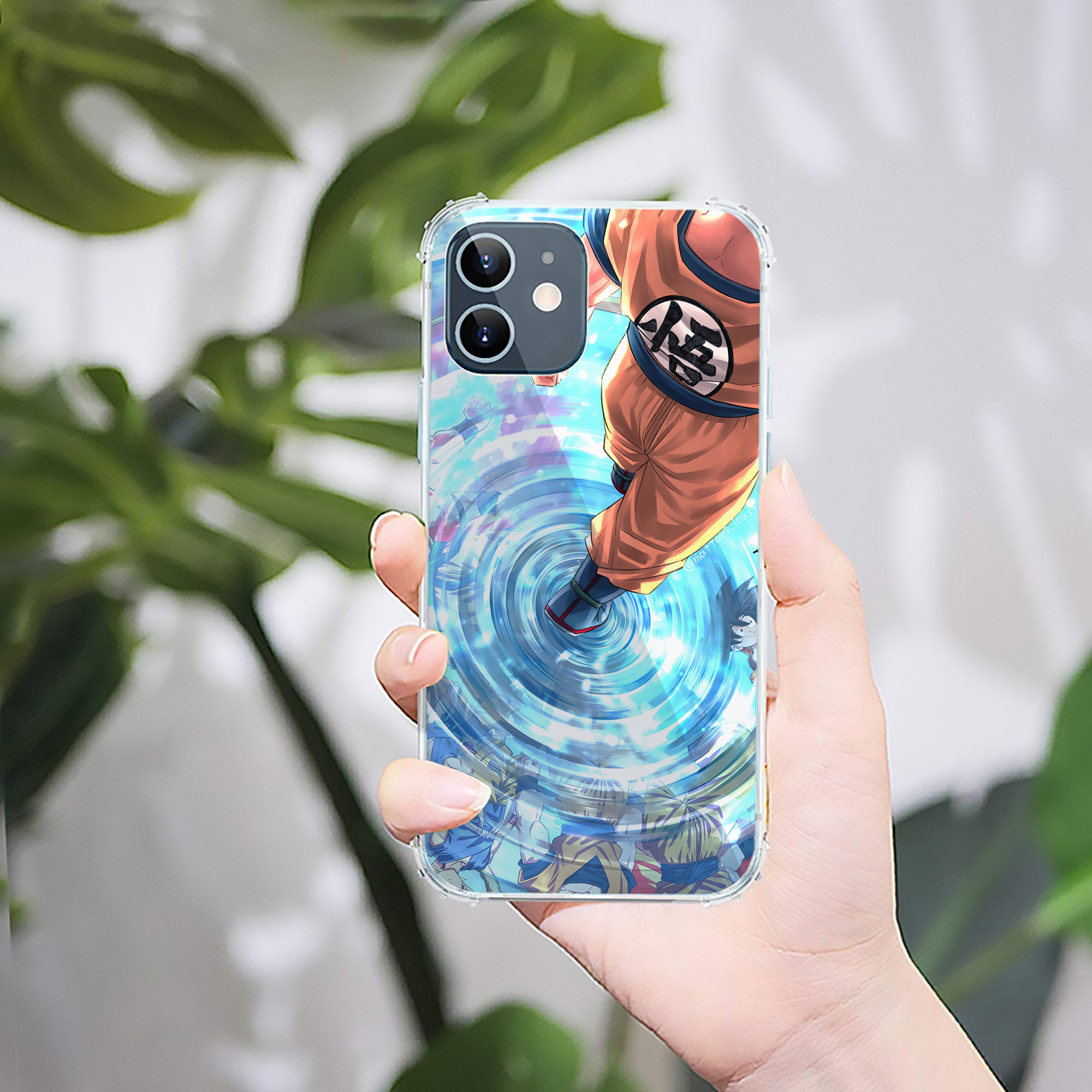 （画像用） ドラゴンボール DRAGON BALL 【iPhone 12シリーズ対応】透明スマホケース（クリアソフトケース）